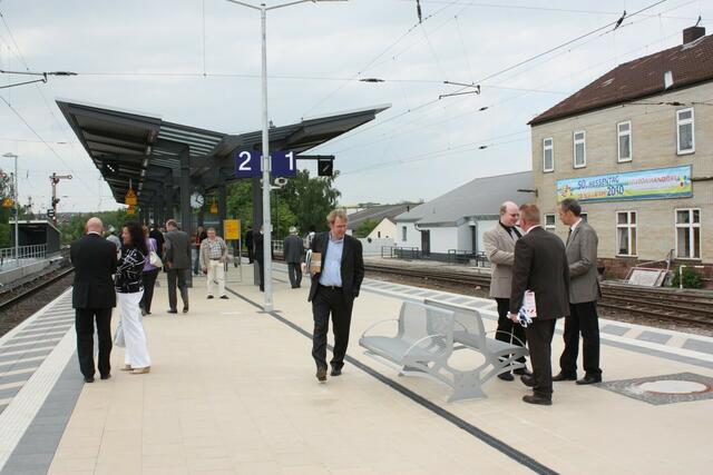 Klaus Hütten (Mitte) hatte auch viel zu dem Projekt beigetragen.