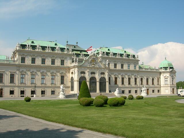 Sommerresidenz für einen erfolgreichen Staatsmann, Feldherren und Philosophen: Das Obere Belvedere diente Prinz Eugen von Savoyen zu Repräsentationszwecken