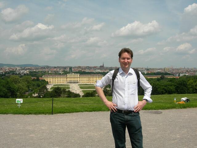 Gloriette: Von der Aussichtsplattform kann man einen der schönsten Blicke auf Wien genießen