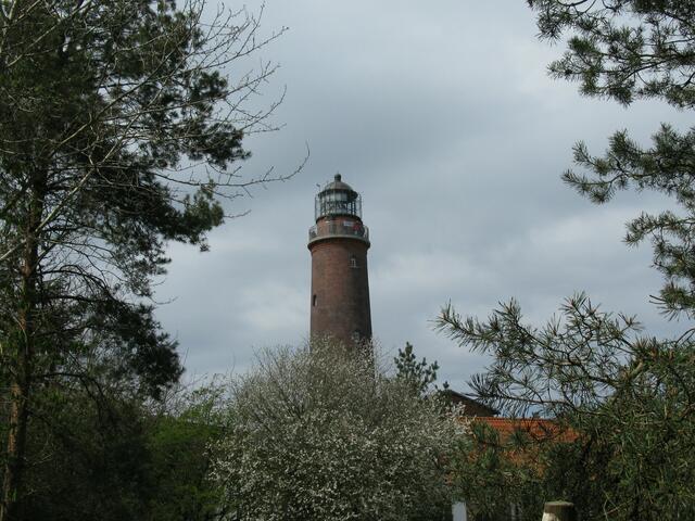 Leuchturm Darsser Ort an der Westküste
