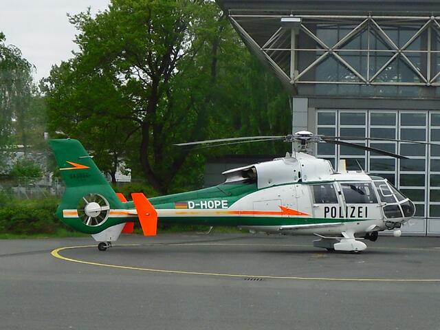 ein Polizeihubschrauber, von der Hubschrauberstaffel