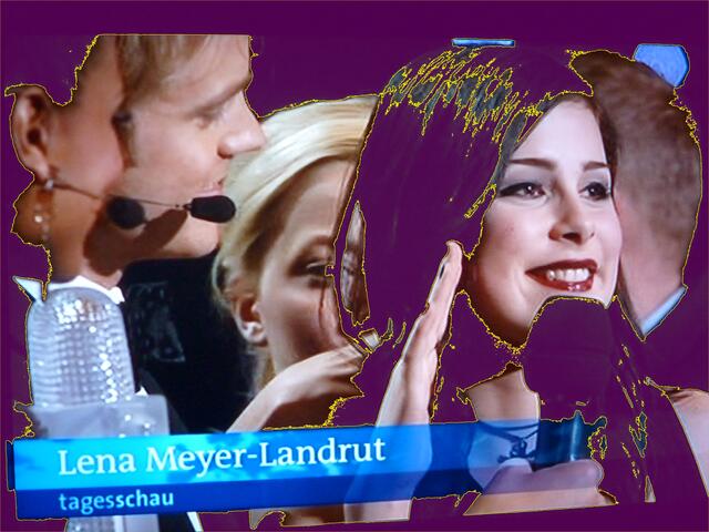 Pop- und Medien-Star LENA: ESC-Siegerin.