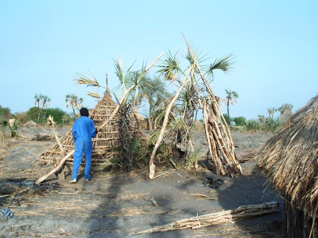 Das Dach kann man vorbereiten.