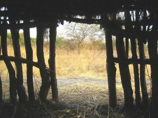 Die Tür muss groß genug sein.