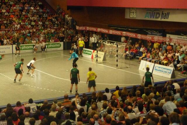 Das war der letzte 7-Meter von Lars Christiansen in der TOYOTA-Handball-Bundesliga.