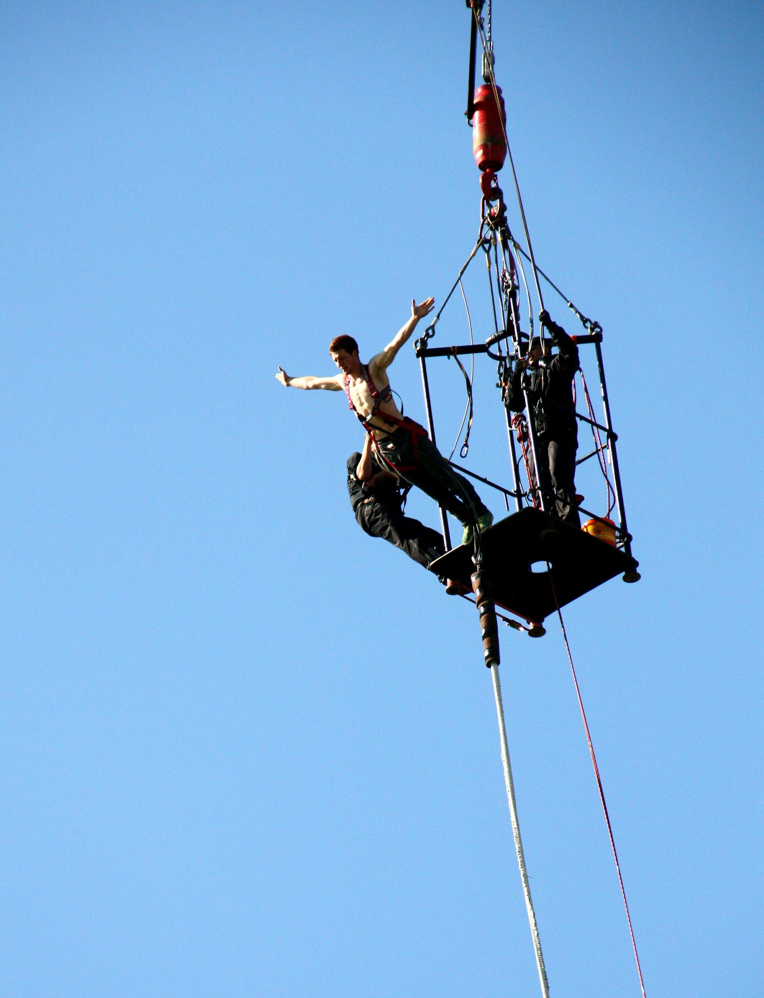 Der besonder Kick, Bungee jumping Lauingen (Donau)