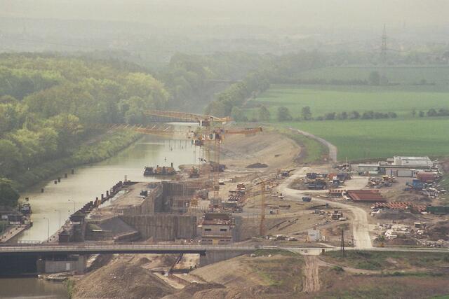 Baustelle Bolzumer Schleuse