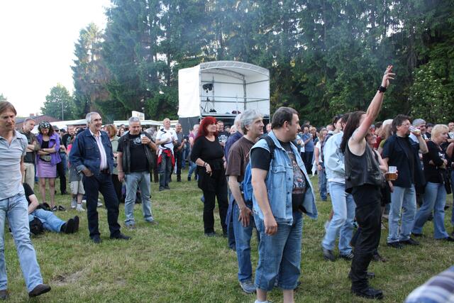 Fans der Rockmusik