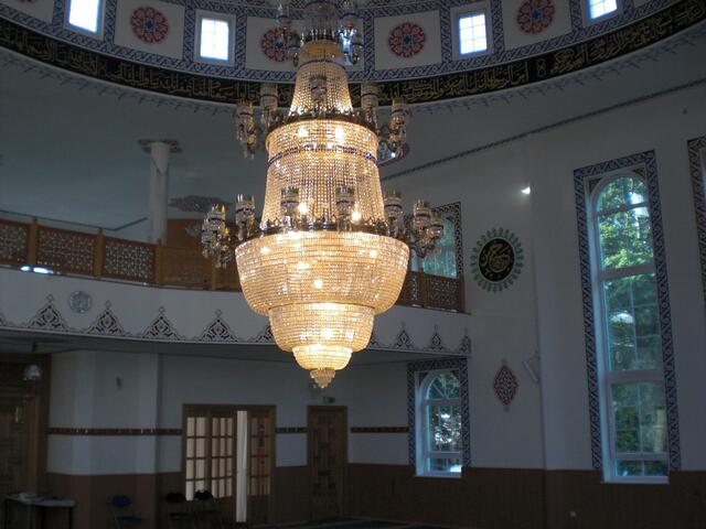 Blick in die Moschee