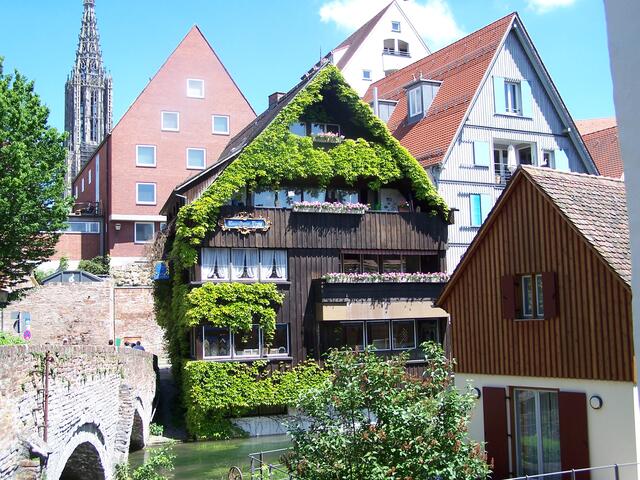 Im Fischerviertel in Ulm