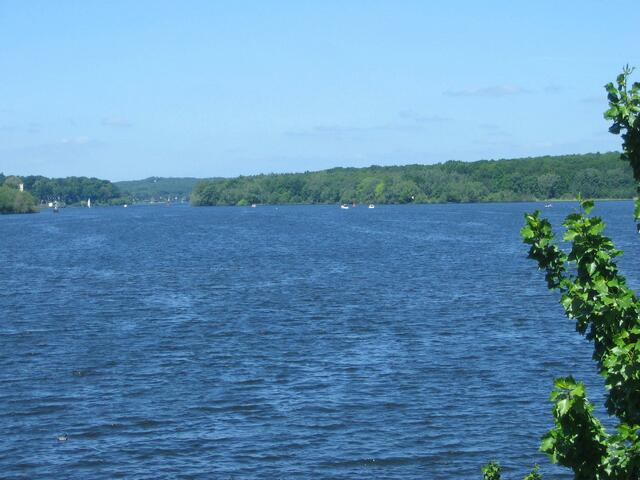 Blick auf den Jungfernsee und Havel