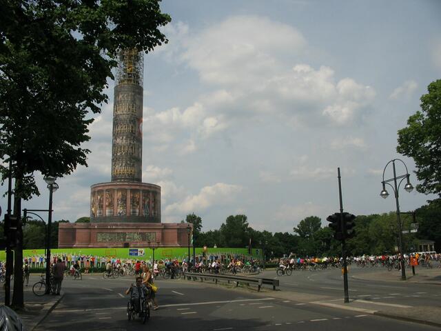 Ende der Sternfahrt an der "Else"