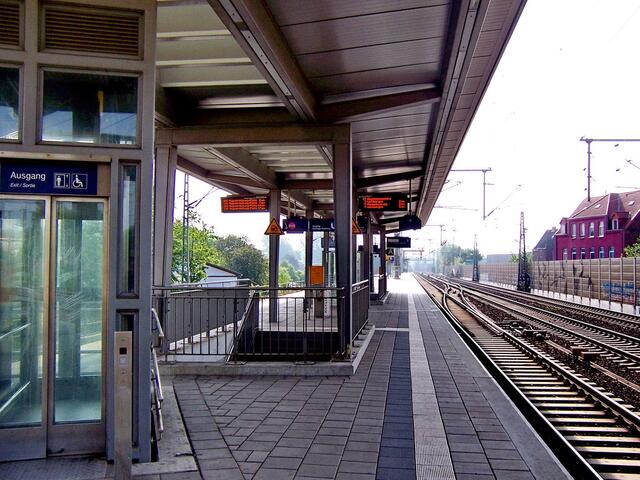 Es gibt selten solche Momente: Kein Zug, kein Fahrgast - einfach alle frei!