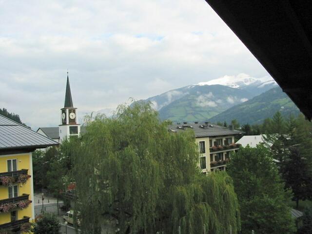 Blick vom Balkon