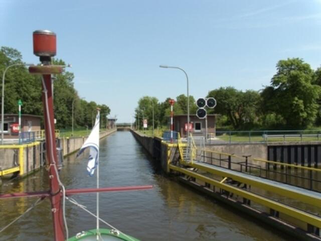 Schleuseneinfahrt