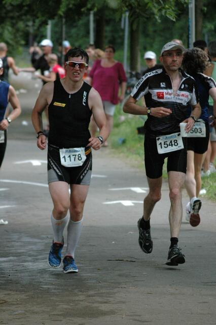 Sebastian Kelb (Hannover 96 aus Burgdorf) hat auch noch 10 km vor sich.
