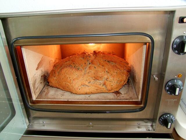 Nun "reift" das Brot heran ...