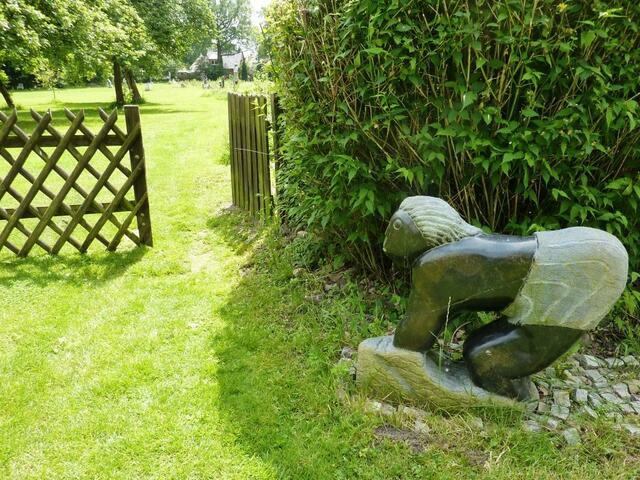 Der zweite Eingang...