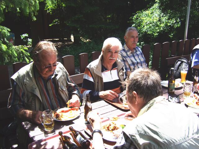Mittagspause am Anna-Turm