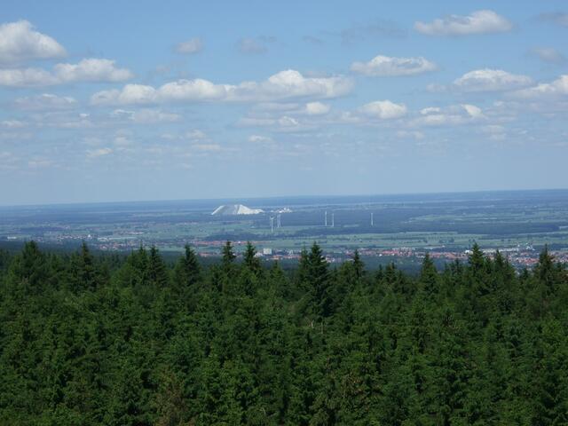Blick vom Anna-Turm, Kaliberg bei Bokeloh