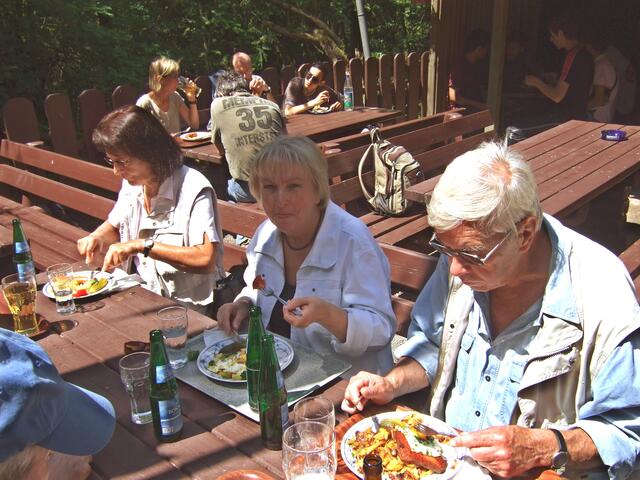 Mittagspause am Anna-Turm