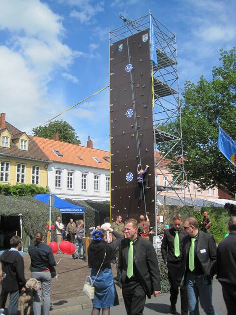 Kletterwand der Bundeswehr