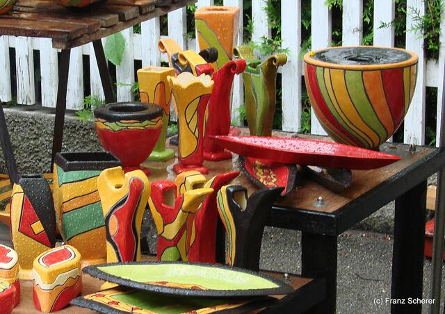 Impressionen vom 9. Friedberger Sonnwend-Töpfermarkt