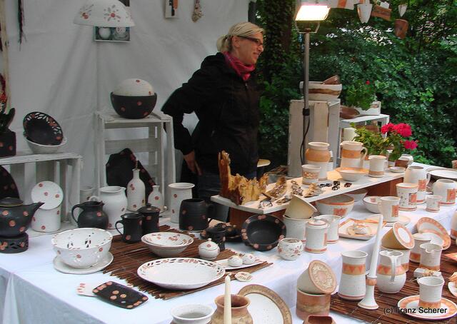 Impressionen vom 9. Friedberger Sonnwend-Töpfermarkt