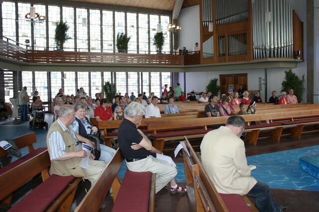 Besucher der Wasserkirche