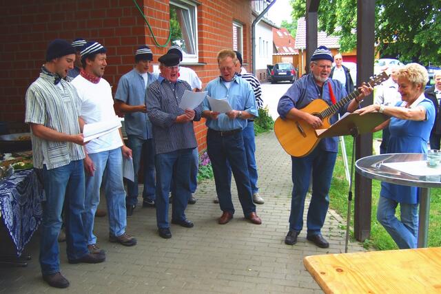 Shanty-Chor unter der Leitung von Hartmut Falkenberg