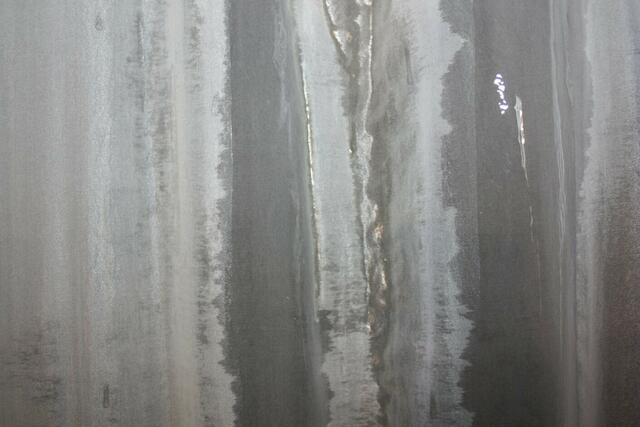 Der Wasservorhang aus der Nähe