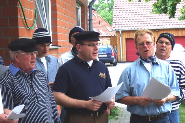 Shanty-Chor unter der Leitung von Hartmut Falkenberg