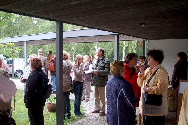 Konzertpause, Zeit zum Essen, Trinken, Klönen. | Foto: S. Paul