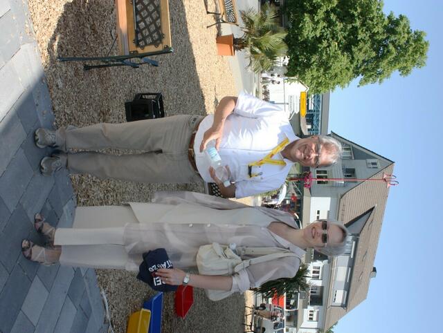 Der Bürgermeister von Oberursel besucht die Wasserkirche.