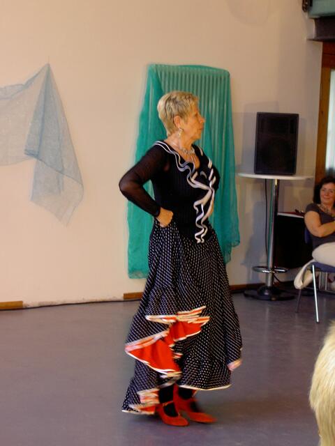 Hannelore mit Flamenco