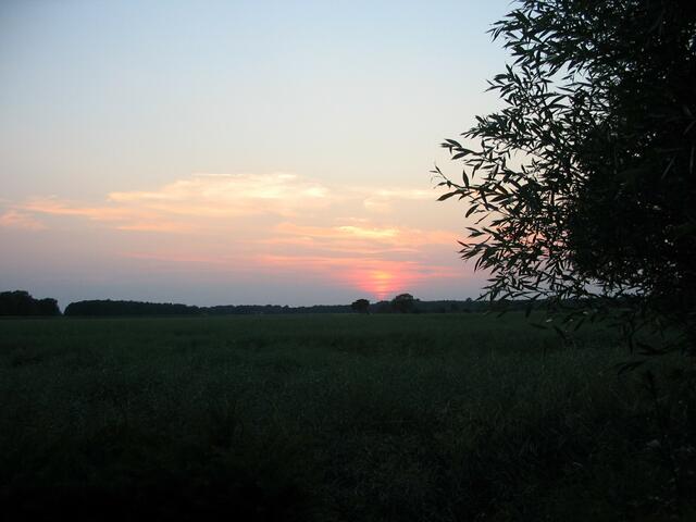 Abendrot...