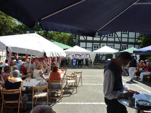 Blick auf das Fest