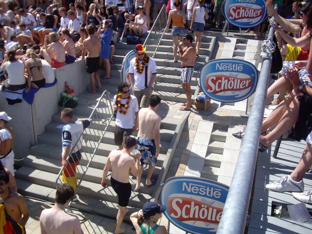 15:30 Uhr ein Kommen und Gehen