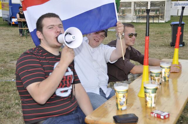 Die drei kümmerte der 'Andrang' nicht sie hatten 'ihren' Spaß...