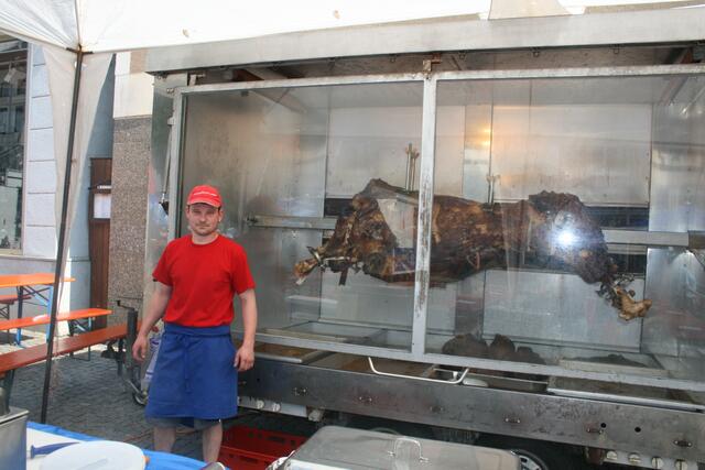 Ochs am Spieß