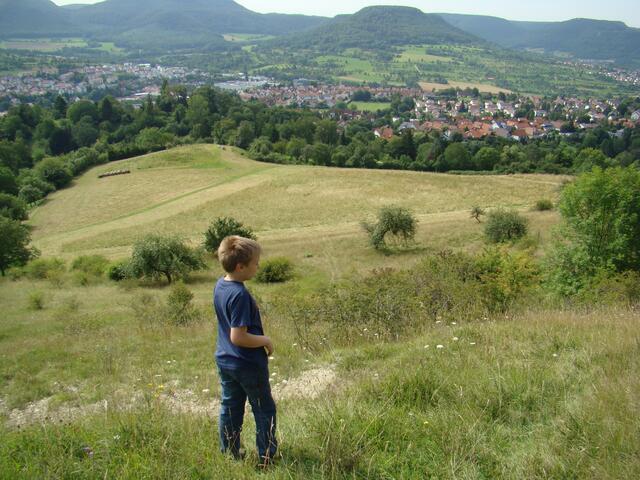 Nur gegen Osten wird die Aussicht durch die Schwäbische Alb beschränkt