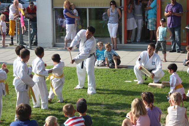 Vorführung des Teakwon-Do Centers unter Leitung von Herrn Braun | Foto: Andreas Schnepp