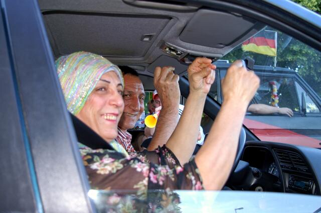 Die Türkern freuen sich über den deutschen Gewinn