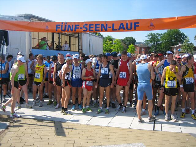 Kurz vorm Start der 30 km