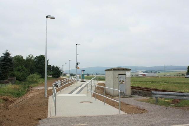 Haltepunkt "Lahntal-Sarnau" am 04.07.2010