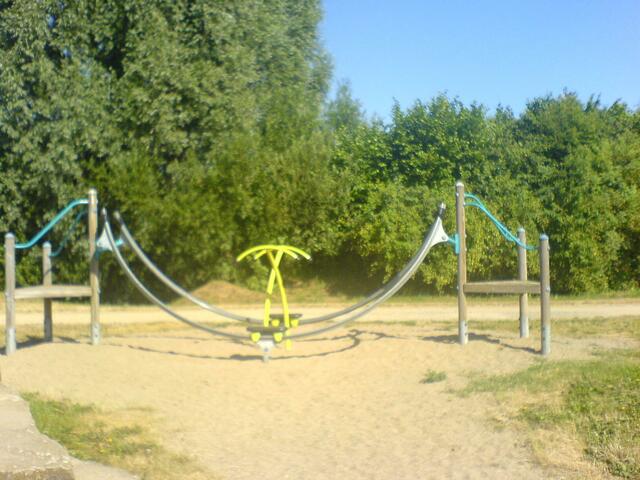 Gleichgewicht/Balance halten (?)