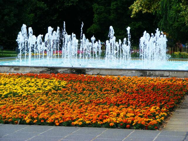 wasser; orange-gelb-rot