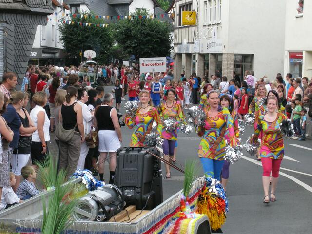 Tanzgruppe des Gladenbacher Turnvereins