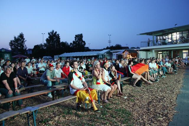 Abendstimmung in der Fanarena
