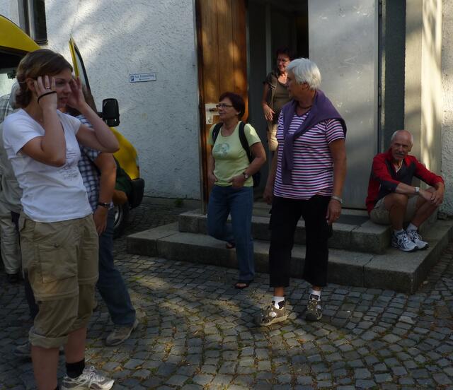 langsam kommen alle wieder zusammen